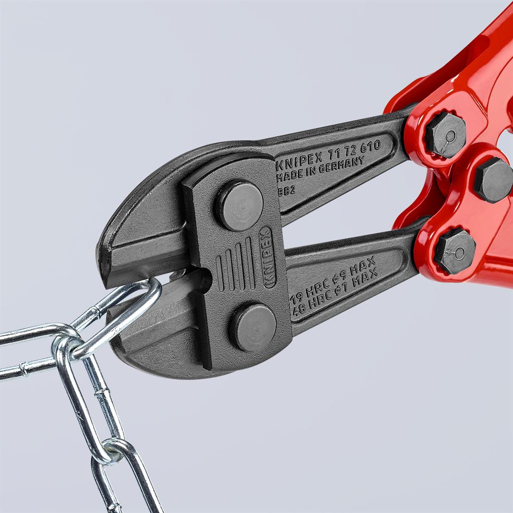 Ножици за рязане на арматура, синьо-червена ръкохватка 610мм, Knipex