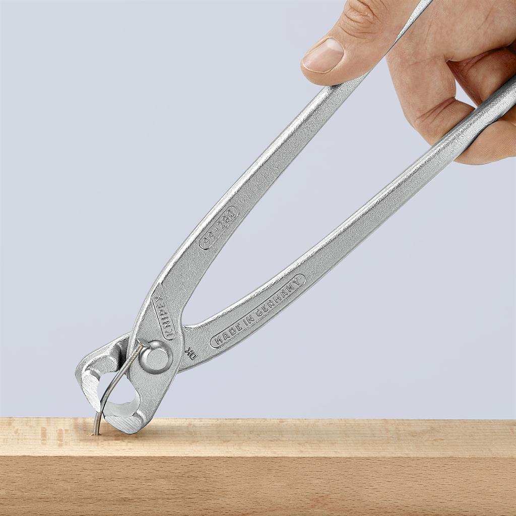 Клещи за рязане на арматурна тел, поцинковани, ръкохватка 250мм, Knipex