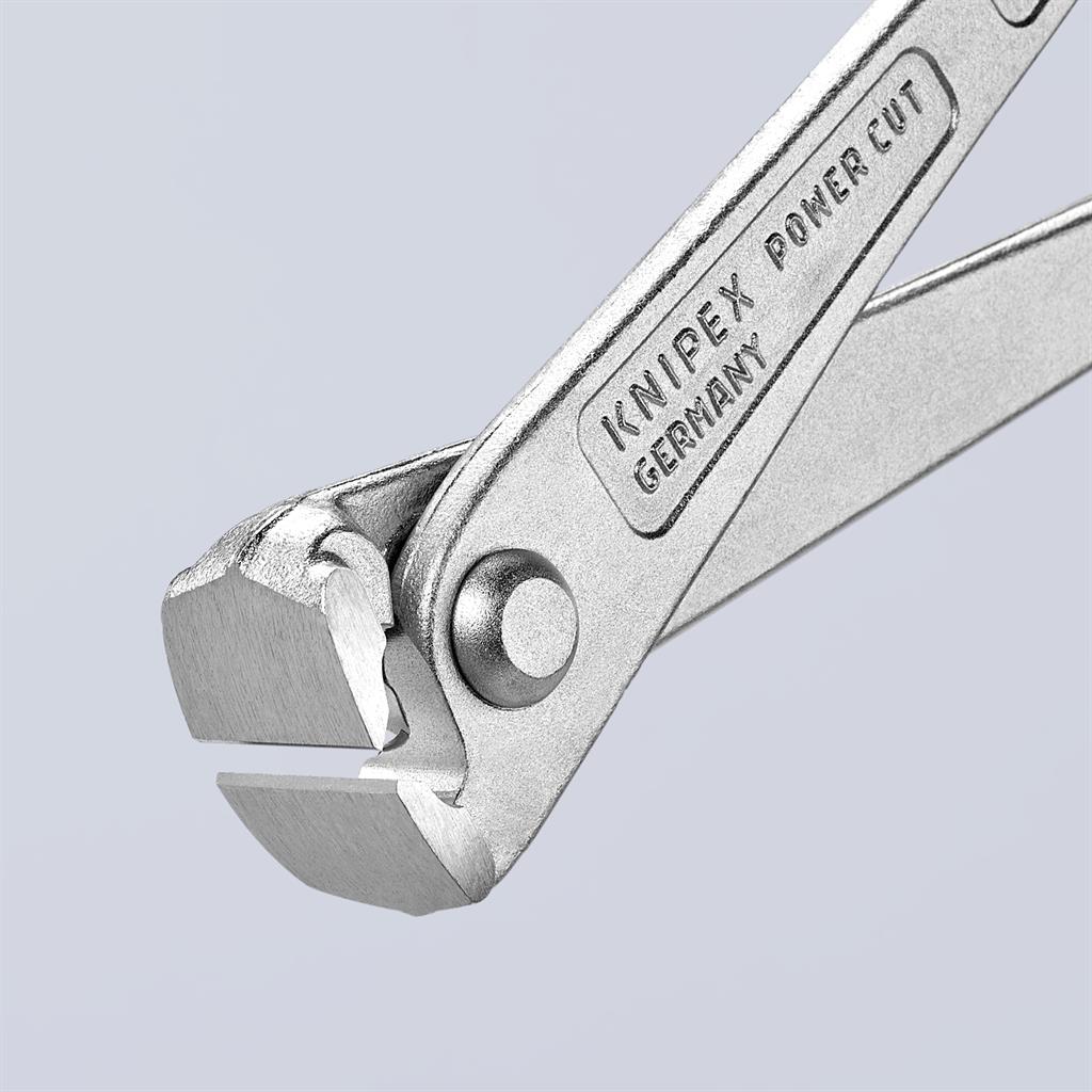 Клещи за рязане на арматурна тел усилени, поцинковани, ръкохватка 300мм, Knipex
