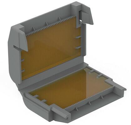 Кутия с гел GelBox Wago за клема до 6мм2, IP x8, 40.1x21.3x49.4мм, сива 