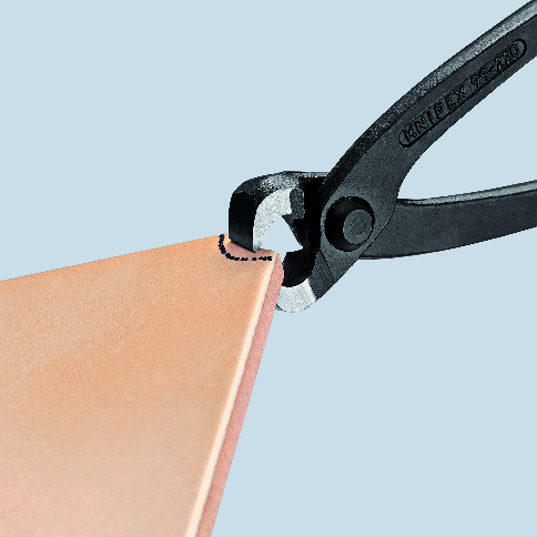 Клещи за рязане на арматурна тел, черно-фосфатирани, ръкохватка 220мм, Knipex