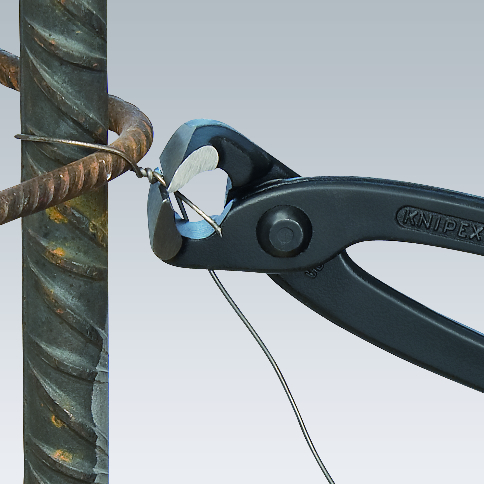 Клещи за рязане на арматурна тел, черно-фосфатирани, ръкохватка 250мм, Knipex