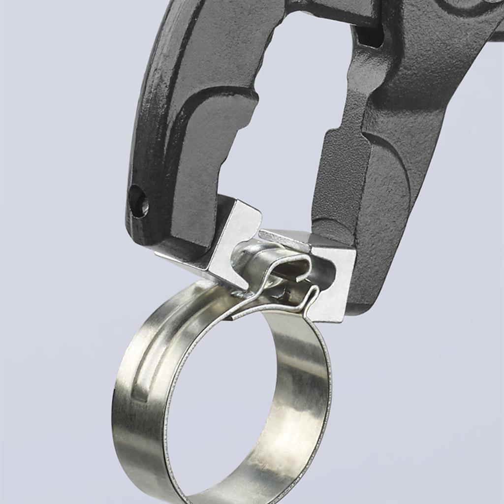 Клещи раздвижени за скоби, червена ръкохватка 180мм, Knipex