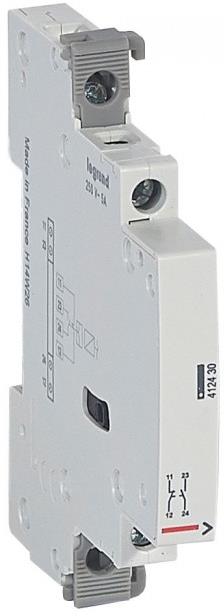 Сигнален контакт 1NO+1NC 5A CX3 към контактори 16...25А Legrand