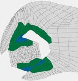 Клещи раздвижени, хромирани, червена ръкохватка 300мм, Knipex