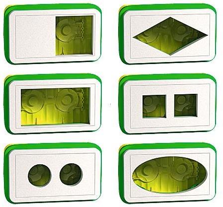 Конзолна кутия за бетон универсална, с капак от минерална вата, 258x188x135мм, Kaiser