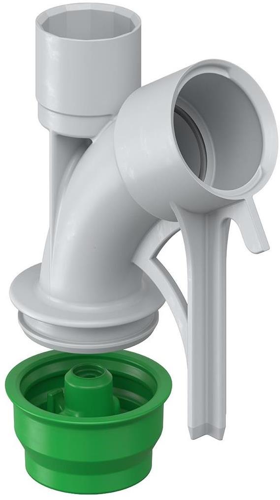 Изход в бетон 30° за гофрирана тръба Ø25мм, Kaiser