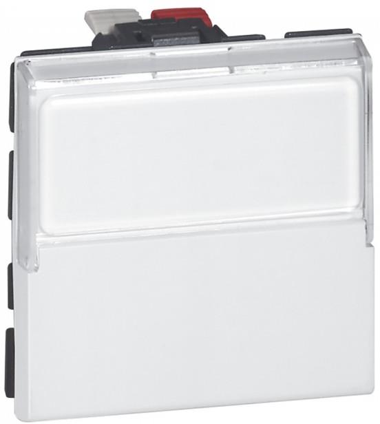 Бутон NO/NC с етикет 2 мод. Mosaic Legrand /до изчерпване/