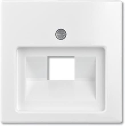 Лицев панел за розетка RJ45 цвят БЯЛ Basic 55 ABB