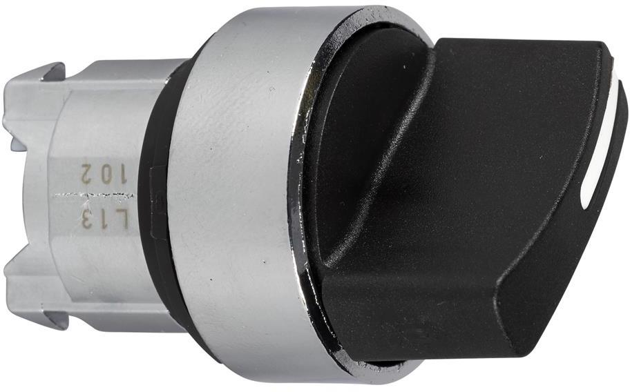 Глава за превключвател черен 1-2 с възврат SE