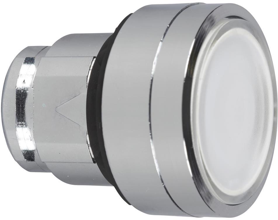 Глава за бутон бял светещ, за етикет SE