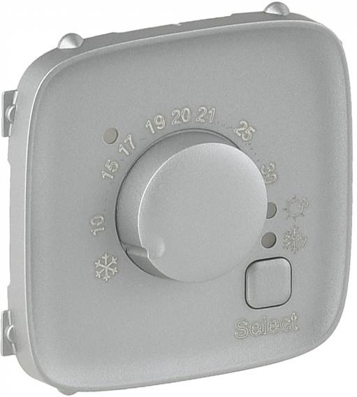 Лицев панел за термостат 752*33 цвят Алуминий Valena Allure Legrand