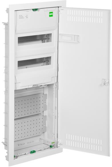 Табло КОМБИНИРАНО за скрит монтаж MSF 2x12 + LV2 с вентилирана метална врата EPN