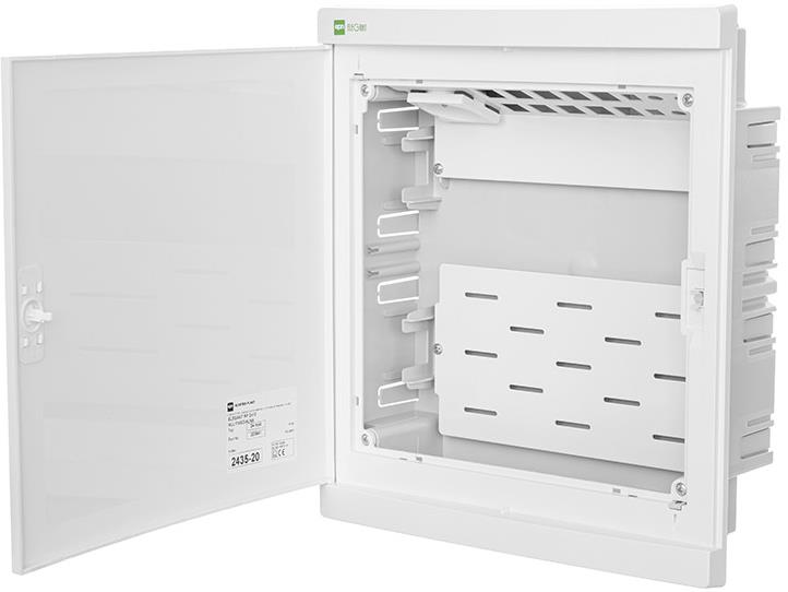 Табло МУЛТИМЕДИЙНО за скрит монтаж LV2 Elegant с панел и бяла плътна врата EPN