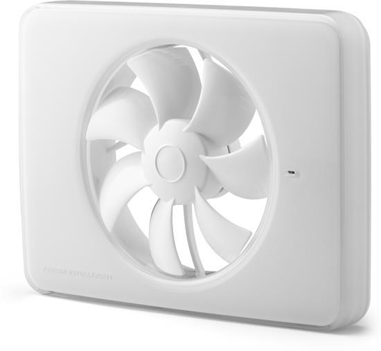 Вентилатор Intellivent ф100-120мм, цвят Бял, 134м3/ч, 5.5W, 21dB Fresh /до изчерпване/