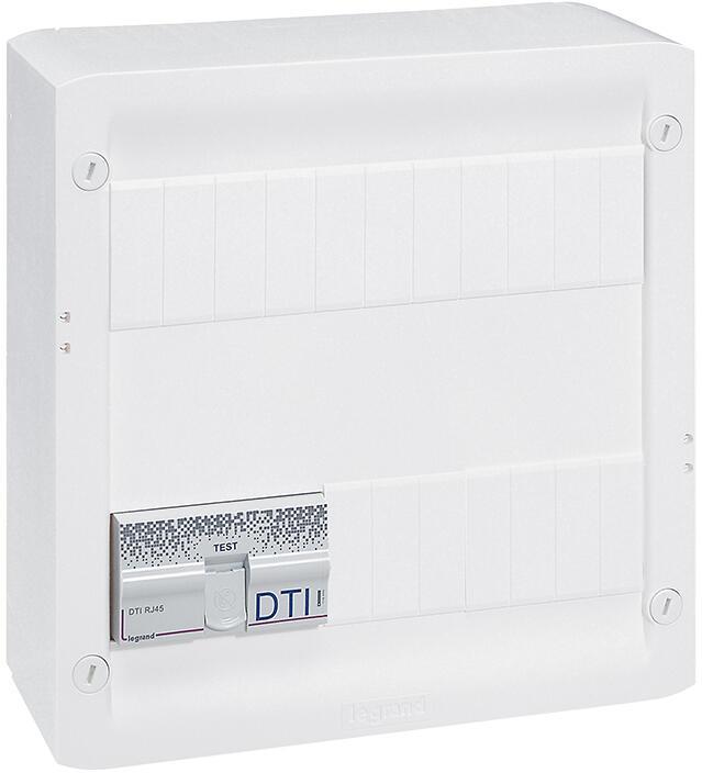 Табло МУЛТИМЕДИЙНО за открит монтаж Drivia с 8x RJ45 Legrand