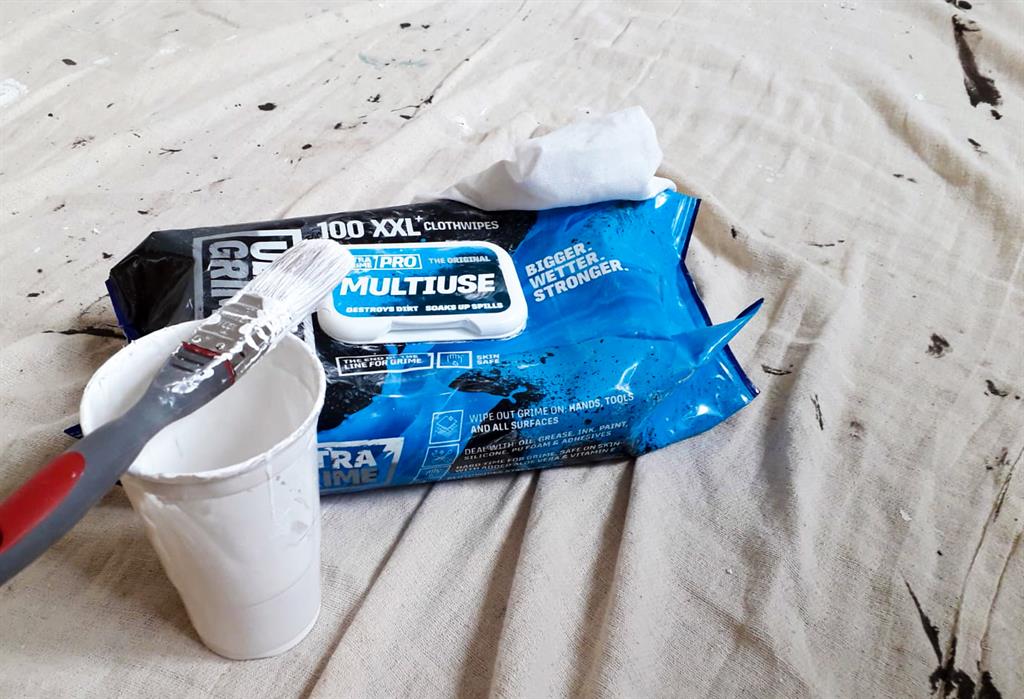 Мокри кърпи UltraGrime PRO Multiuse 100бр. с размер 38х25см в пакет