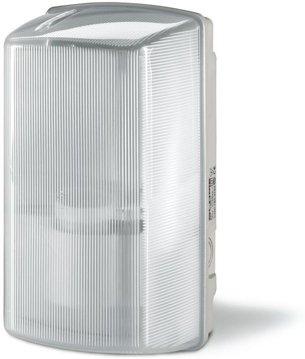 Плафониера 60W E27 с прозрачен дифузер IP44 серия Mizar Scame