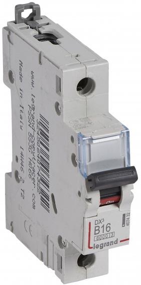 Автоматичен прекъсвач DX3 1P 16A крива B 6kA Legrand