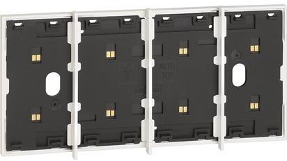 Електрическа носеща рамка за сензорни контроли 4 мод. цвят Бял Living Now Bticino