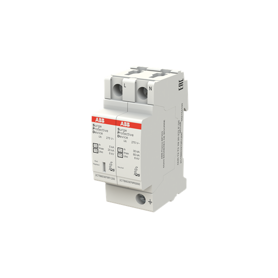 Катоден отводител тип 2 OVR 20kA 275V 1P+N ABB