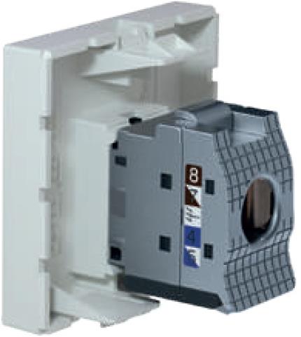 Розетка 1x RJ45 cat.6 UTP 2 мод. TL Linkeo C /10 бр./ Legrand