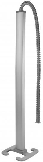 Подвижна колона с 2 отделения, двустранна, 2м, алум. конструкция и капаци, алуминий Snap-On Legrand