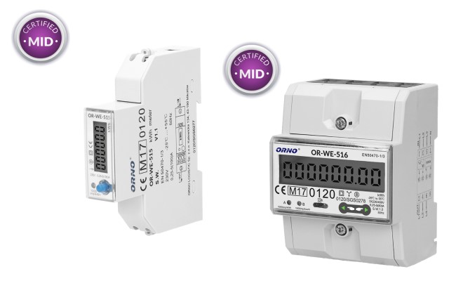 Модулни електромери ORNO