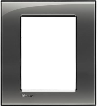 Рамка 3+3 мод. правоъгълна London fog LL Bticino