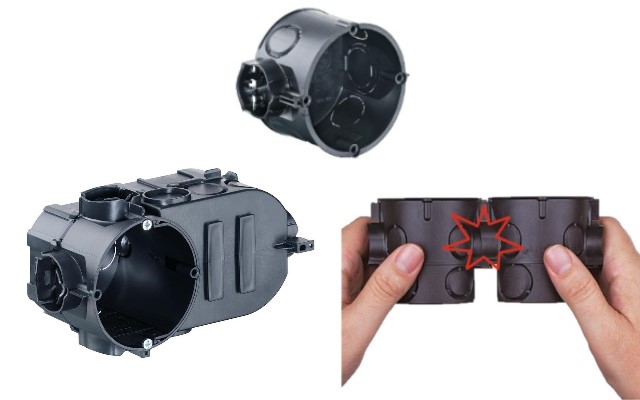 Инсталация в тухлени стени Kaiser