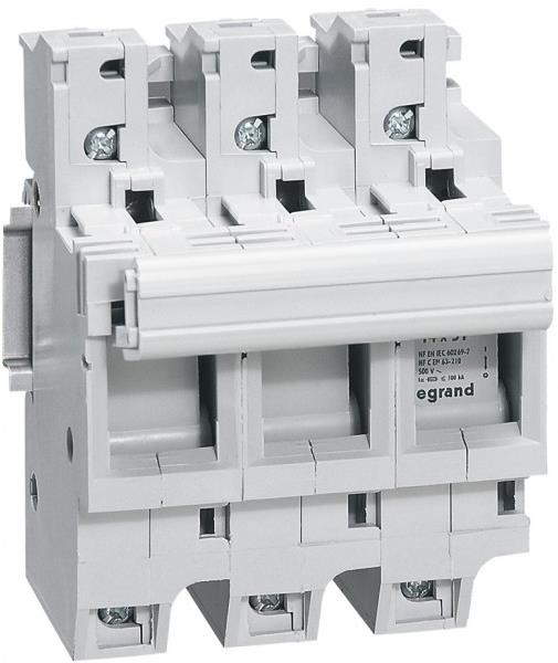 Разединител стопяем предпазител 3P 14X51 mm 4.5мод. Legrand