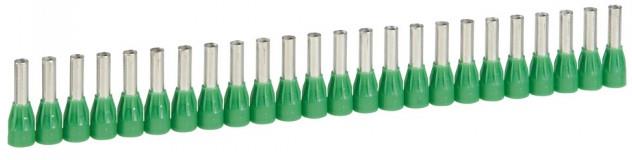 Кабелен накрайник 6мм2 изолиран зелен Legrand