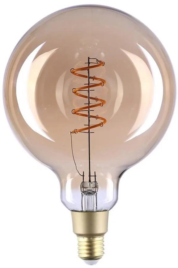 Лампа LED 4W 2700K E27 G125 260lm 340° димируема 17000h Shelly Vintage - 262108 /до изчерпване/