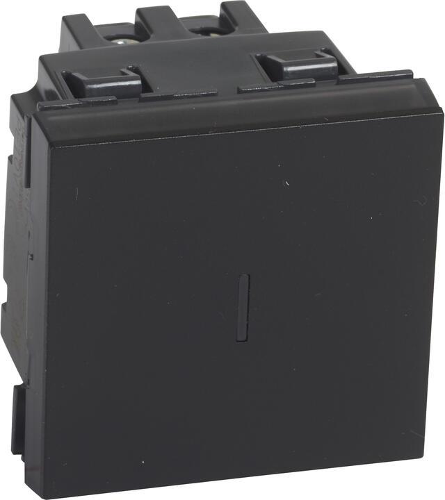 Кръстат ключ 2 мод. цвят Черен Easy-Led Mosaic Legrand