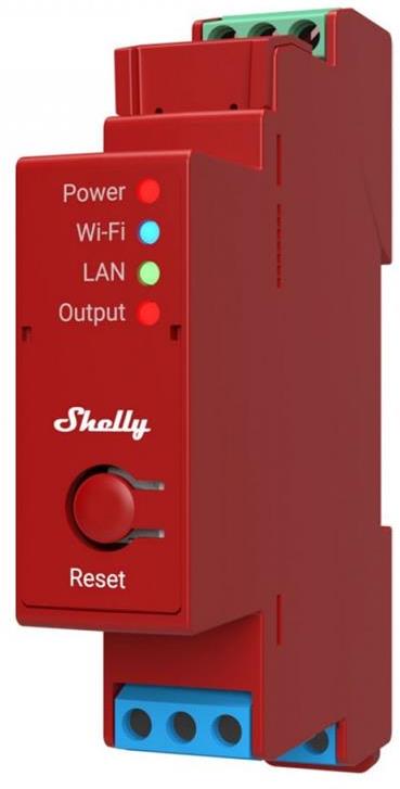 Импулсно Smart реле 1х On/Off 16A с мерител за DIN монтаж Shelly PRO 1PM - 268018S