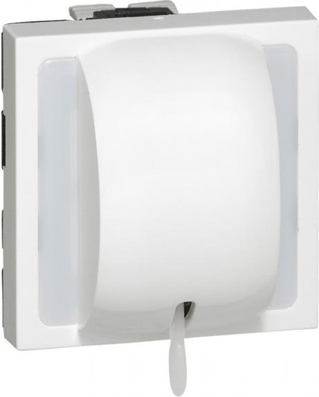 Девиаторен ключ за шнур (без шнур) 2 мод. цвят бял Mosaic Legrand