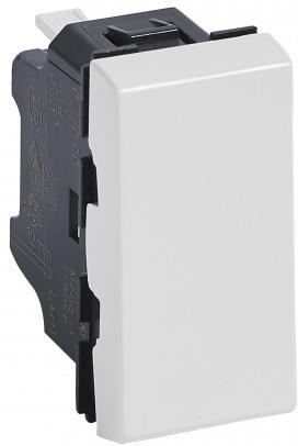 Еднополюсен ключ 1 мод. цвят бял Mosaic NEW Legrand