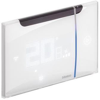 Термостат Smarther AC с вградено Wi-FI за вграден монтаж БЯЛ Bticino with Netatmo