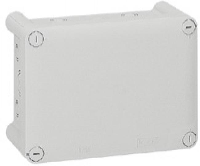 Разклонителна кутия открит монтаж 220x170x86мм без отвори IP55 цвят Сив Plexo Legrand