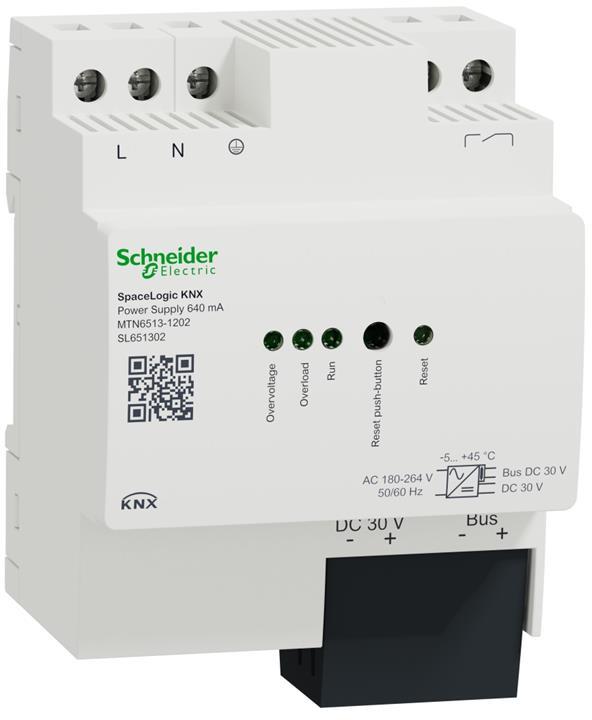 Захранващ блок SpaceLogic 640mA 4DIN KNX SE