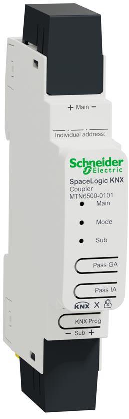 Системен разширител линии SpaceLogic 1DIN KNX SE