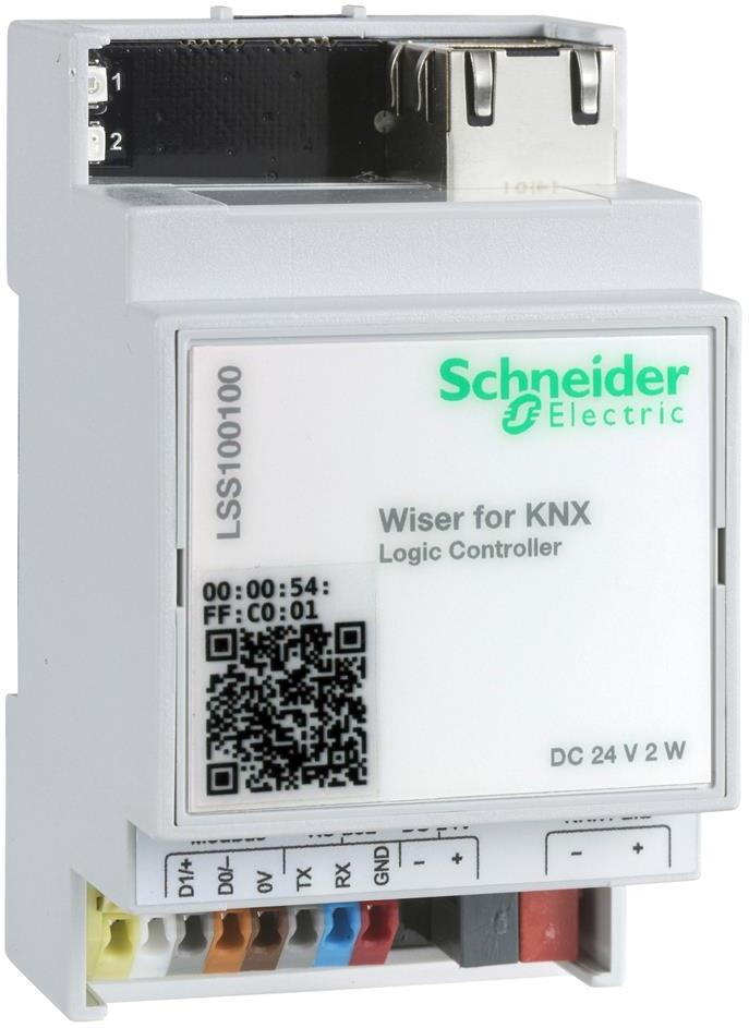 Системен интерфейс Web сървър Wiser 3DIN KNX SE
