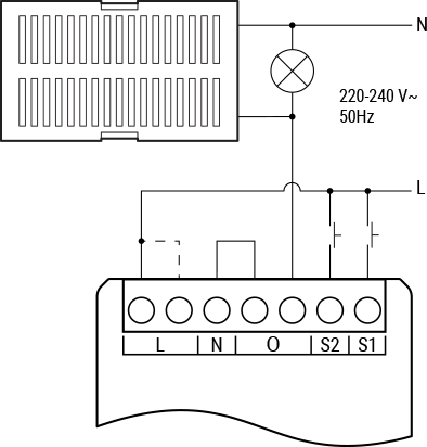 Активен компенсатор за LED лампи Shelly Bypass Dimmer Gen3 - 071639