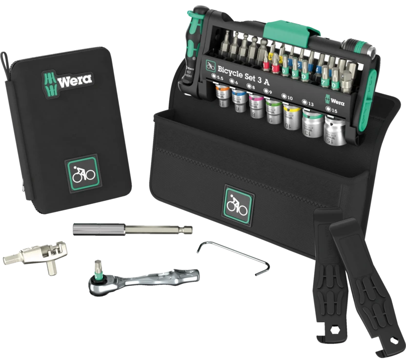 Комплект инструменти за велосипед Bicycle Set 3 A, 40 части, Wera