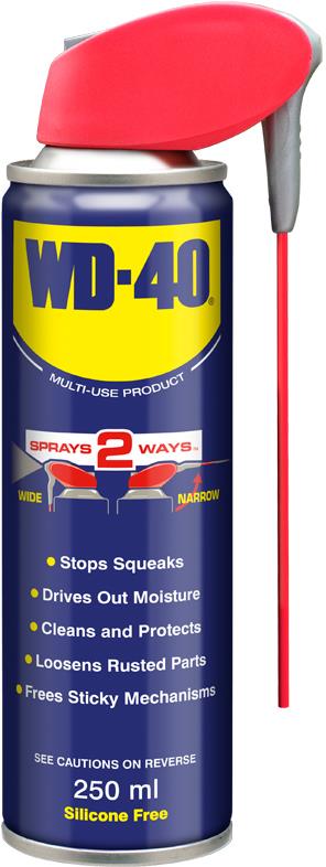 Смазка многофункционална спрей 250 ml със сламка Multi Use WD-40