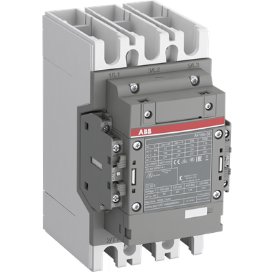 Контактор AF190-30-22 3P 90kW (190A AC-3) 2NO+2NC 24...60V 50/60Hz ABB