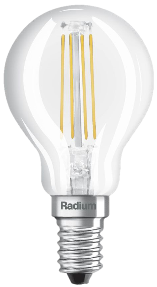 Лампа LED 4W 4000K E14 D40 470lm 330° 15000h Essence Drop Radium