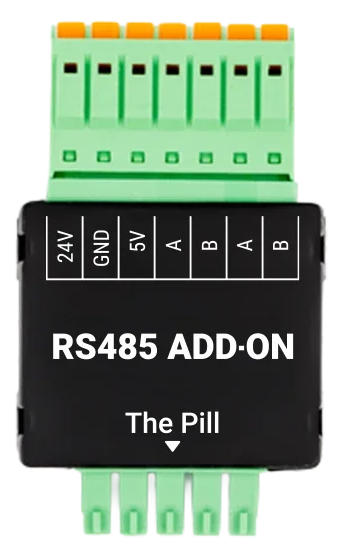 Modbus интерфейс Shelly Pill RS485 Add-on - 074968