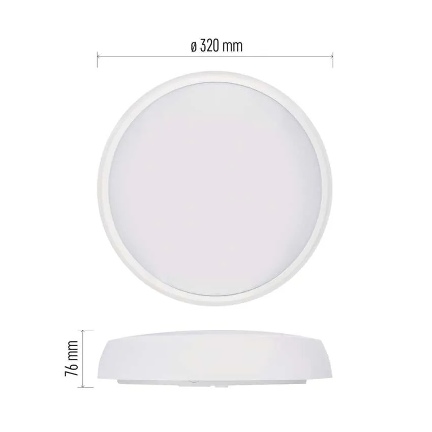 Плафон LED DN320 20W CCT 2000lm 120° 50000h IP65 FLERI EMOS