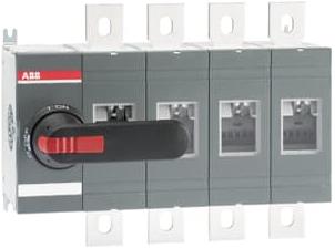 Разединител OT630E04P 630А 4P I-0 с ръкохватка ABB